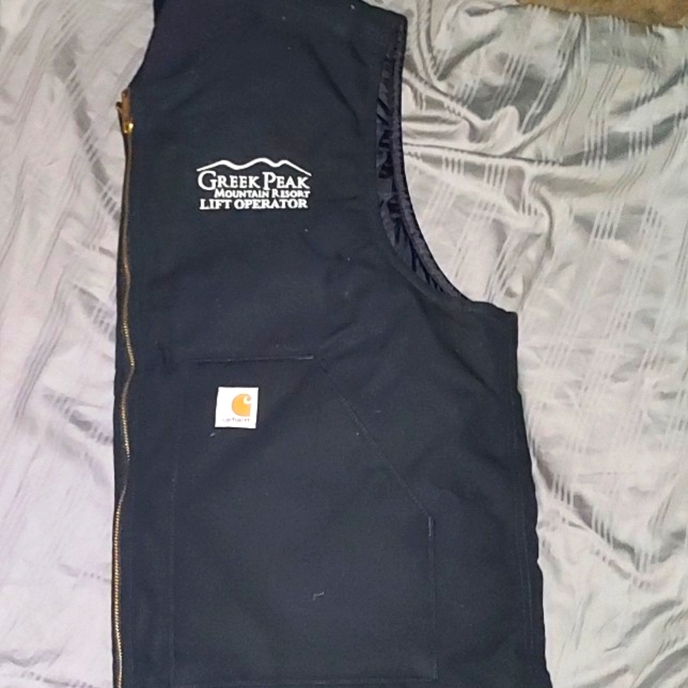 Mena Carhartt Vest. Zip Up . XL.